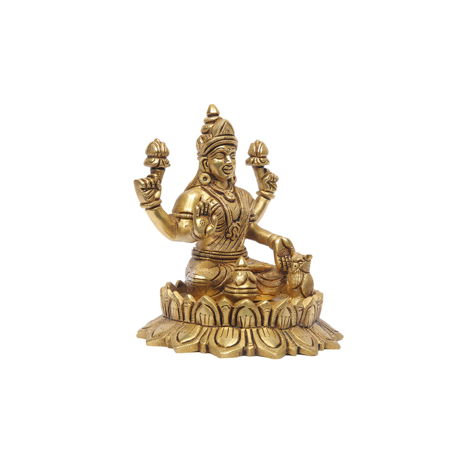 Brass Kamal Lakshmi