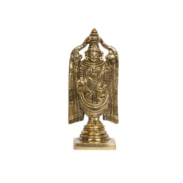 Handcrafted Brass Lord Venkateswara (Tirupati Balaji) Idol