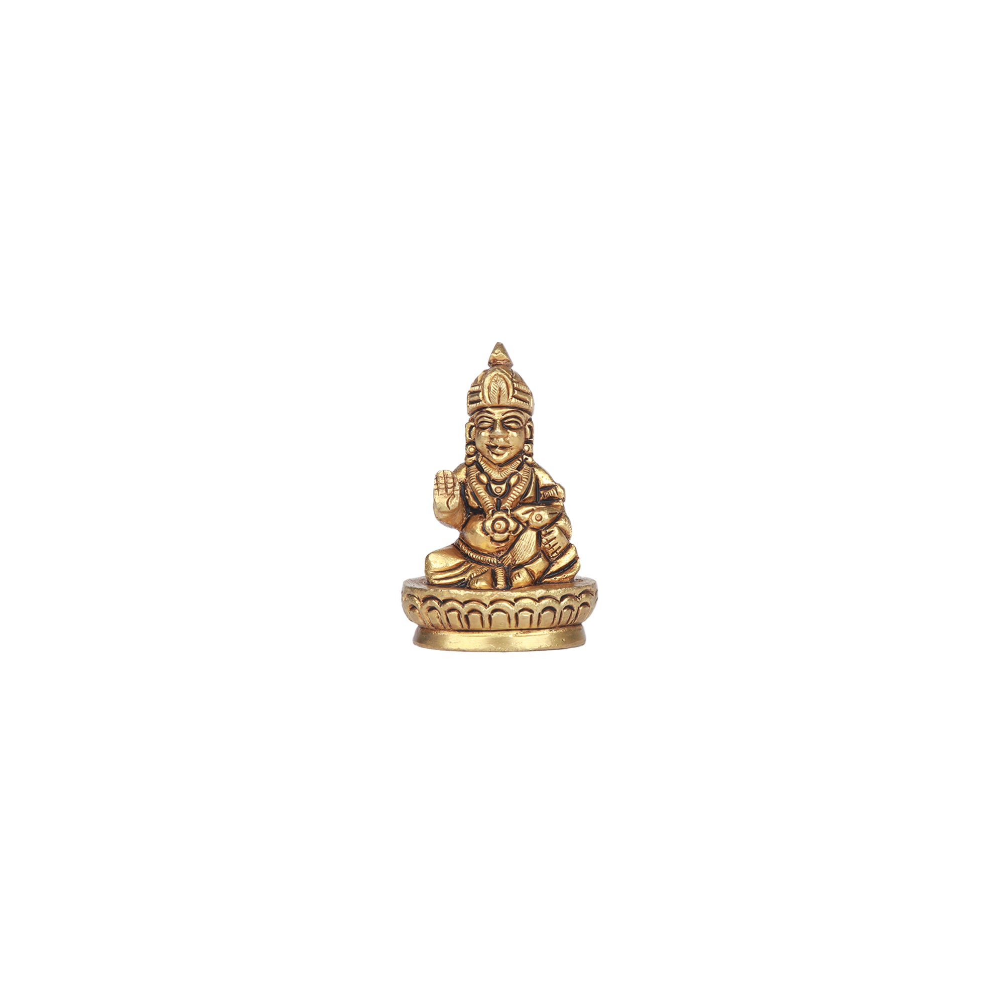 Brass Kuber Sitting