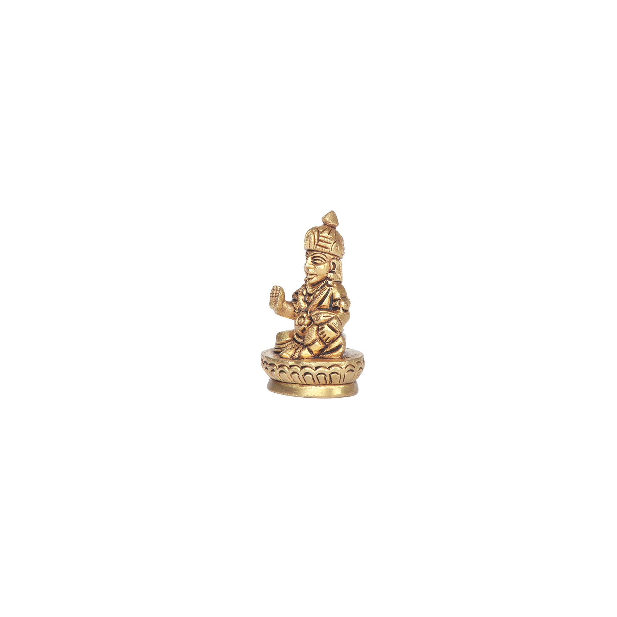 Brass Kuber Sitting