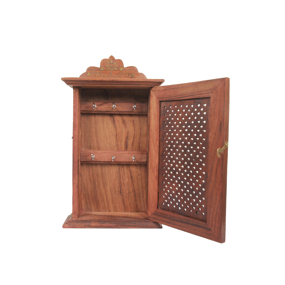 WOODEN KEY BOX