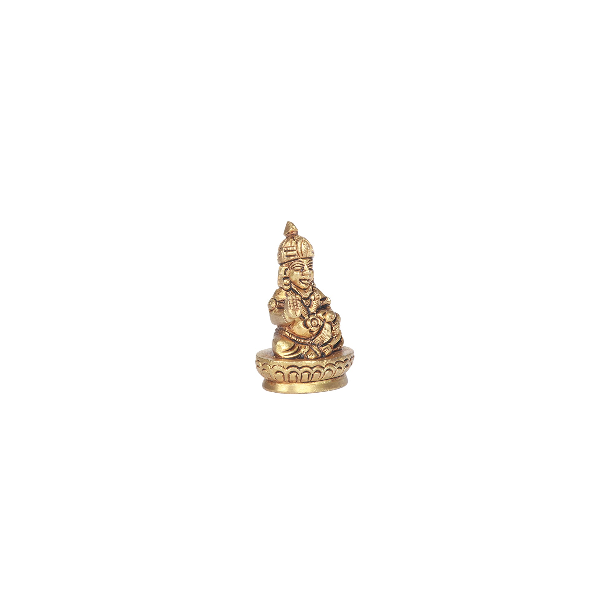 Brass Kuber Sitting