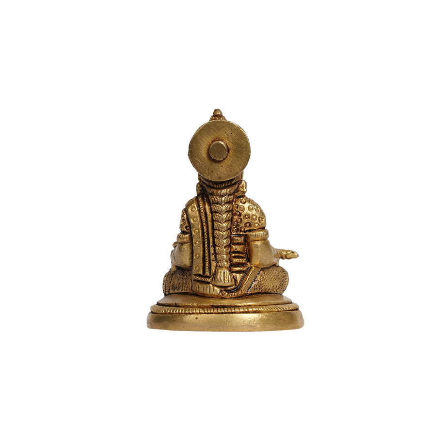 Brass Annapurneshwari Idol – Goddess Annapurna Statue