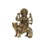 BRASS 12 IN DURGA SITTING