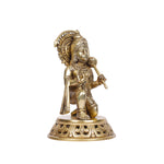 Brass Hanuman Sitting