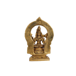 Handcrafted Brass Sitting Kamakshi