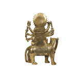 BRASS 12 IN DURGA SITTING