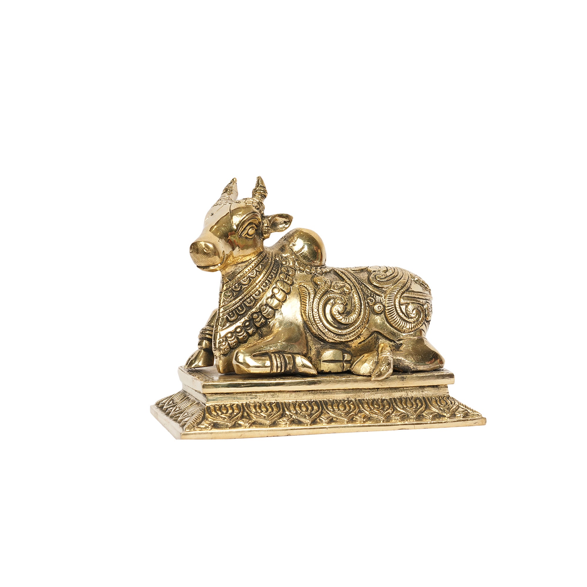 Premium Brass Nandi Bull Idol