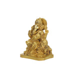 BRASS 6.5IN POOJA GANESHA