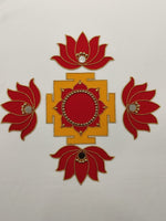 A O  Laksmi peeram Rangoli