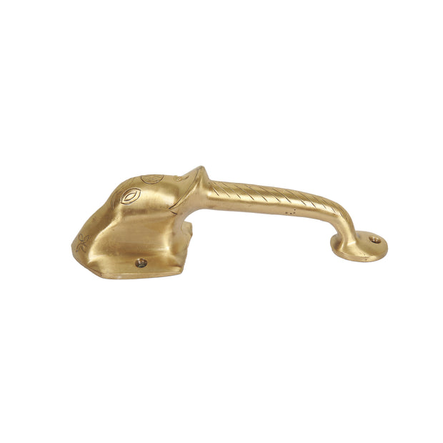 BRASS ELEPHANT  DOOR HANDLE