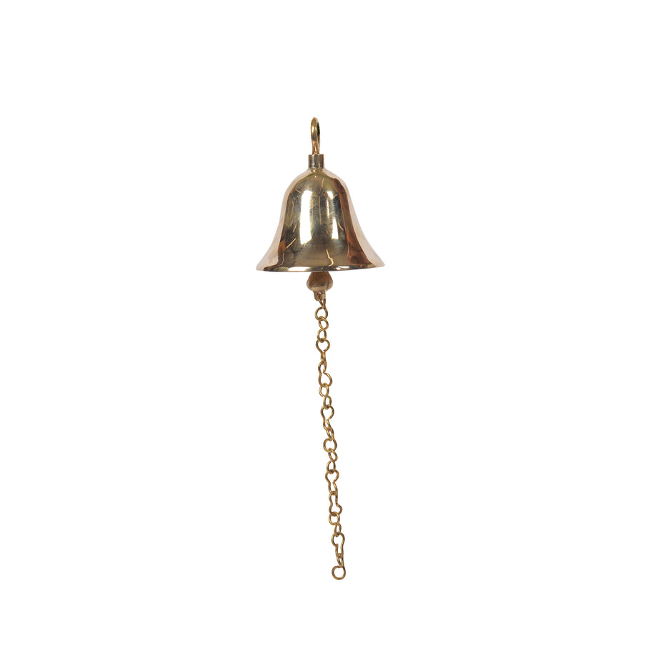 Brass  kansa  hanging  bell