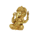 BRASS 8.5 IN APPU  GANESHA