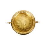 BRASS PEACOK BOWL