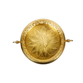 BRASS PEACOK BOWL