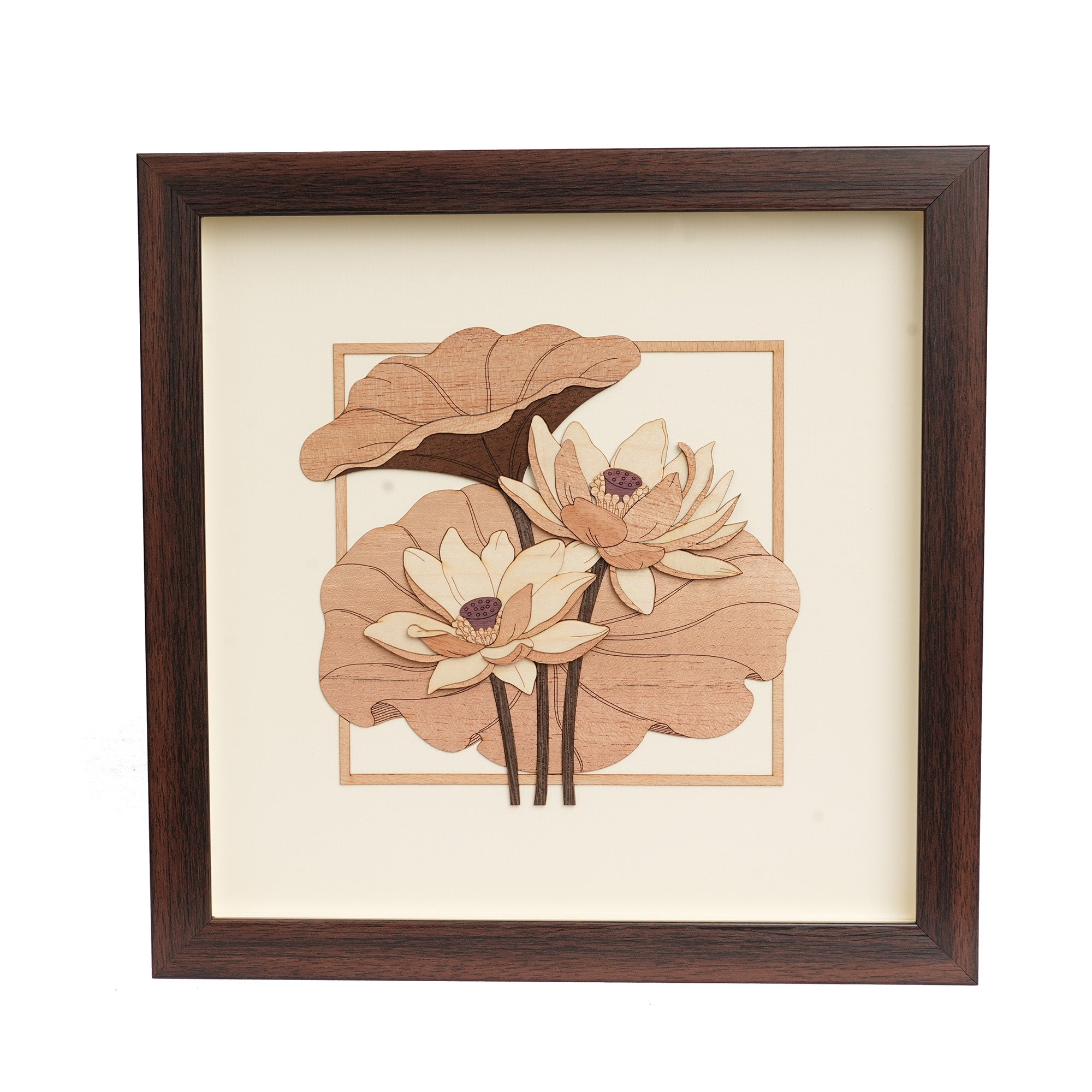 Jaswand Wooden Carving Frame for Home & Office Wall Décor