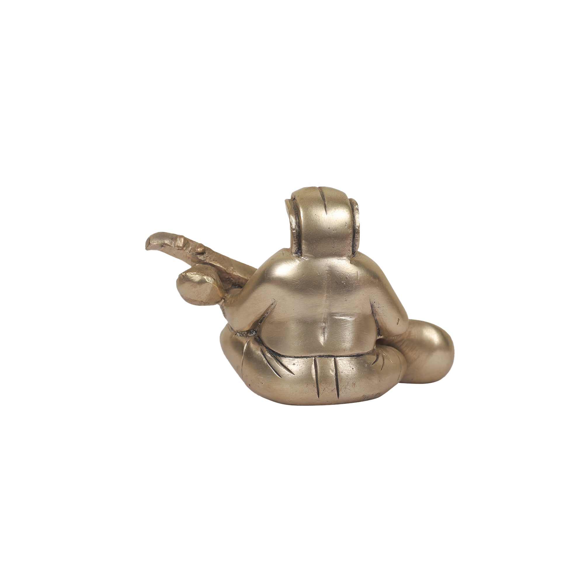 Brass  Ganesha with sitara