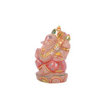 Mp Rose Quartz Ganesh Sitting