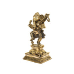 BRASS DANCING GANESHA