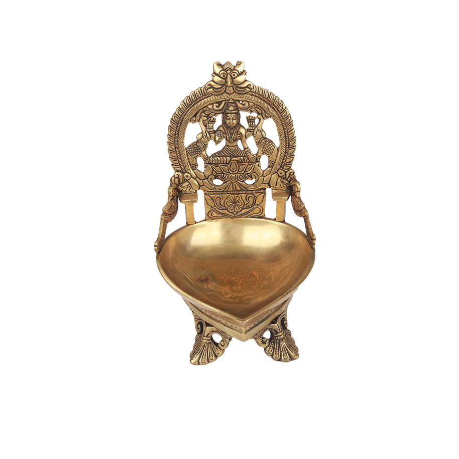 Brass Lakshmi Deepak