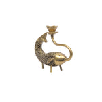 Brass Fish Candle Stand Jali