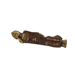 BRASS 10IN BUDDHA SLEEPING