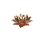 Brass Lotus Leaf Deepak