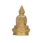 Brass Buddha sitting