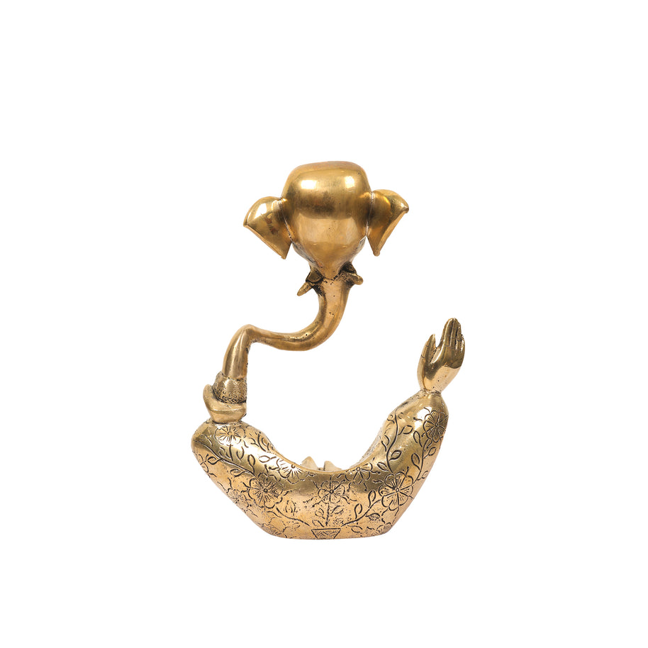 BRASS MORDERN GANESH