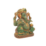 Mp Jade Stone Ganesh Sitting