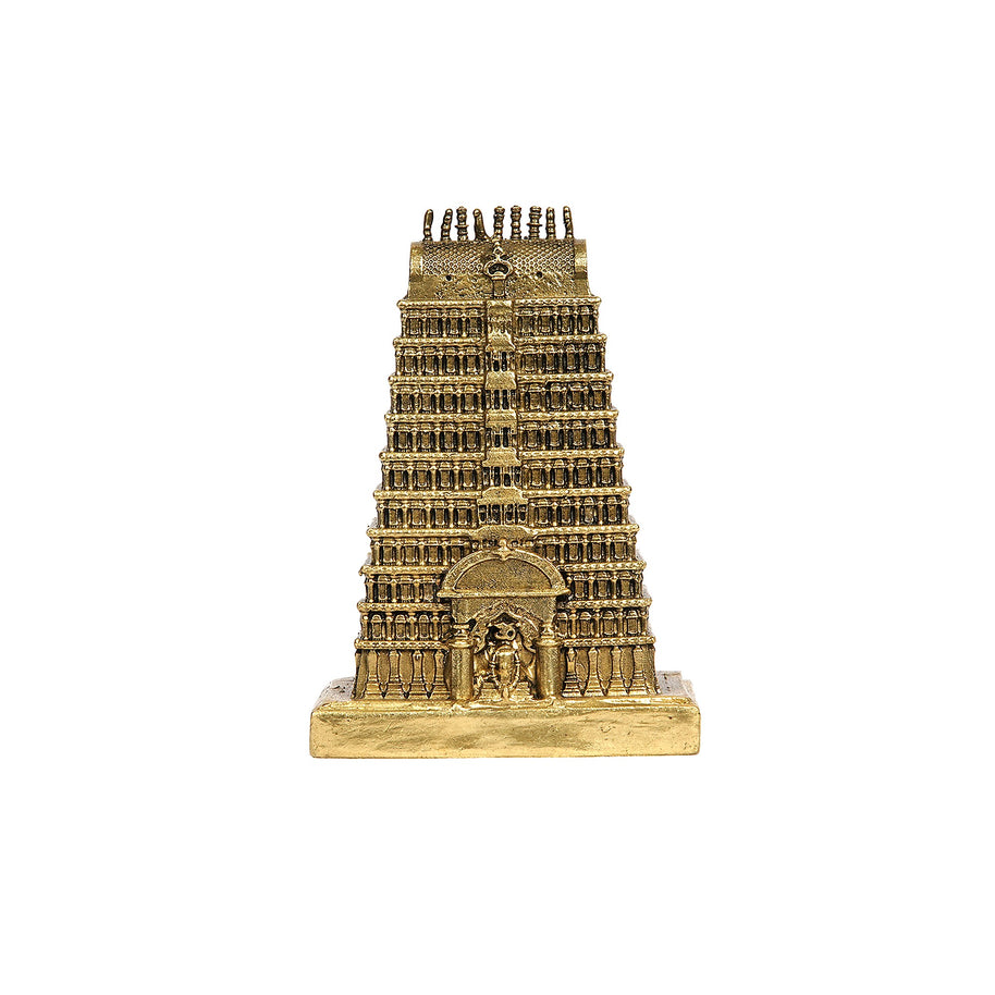 BRASS RAMESWARAM TEMPLE GOPURAM