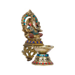 Brass  Ganesh Lamp