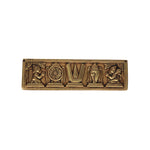 Brass S C N Plate
