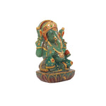 Sps 9in Jade Stone Ganesha