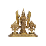 Brass Balaji with shaku and chakra