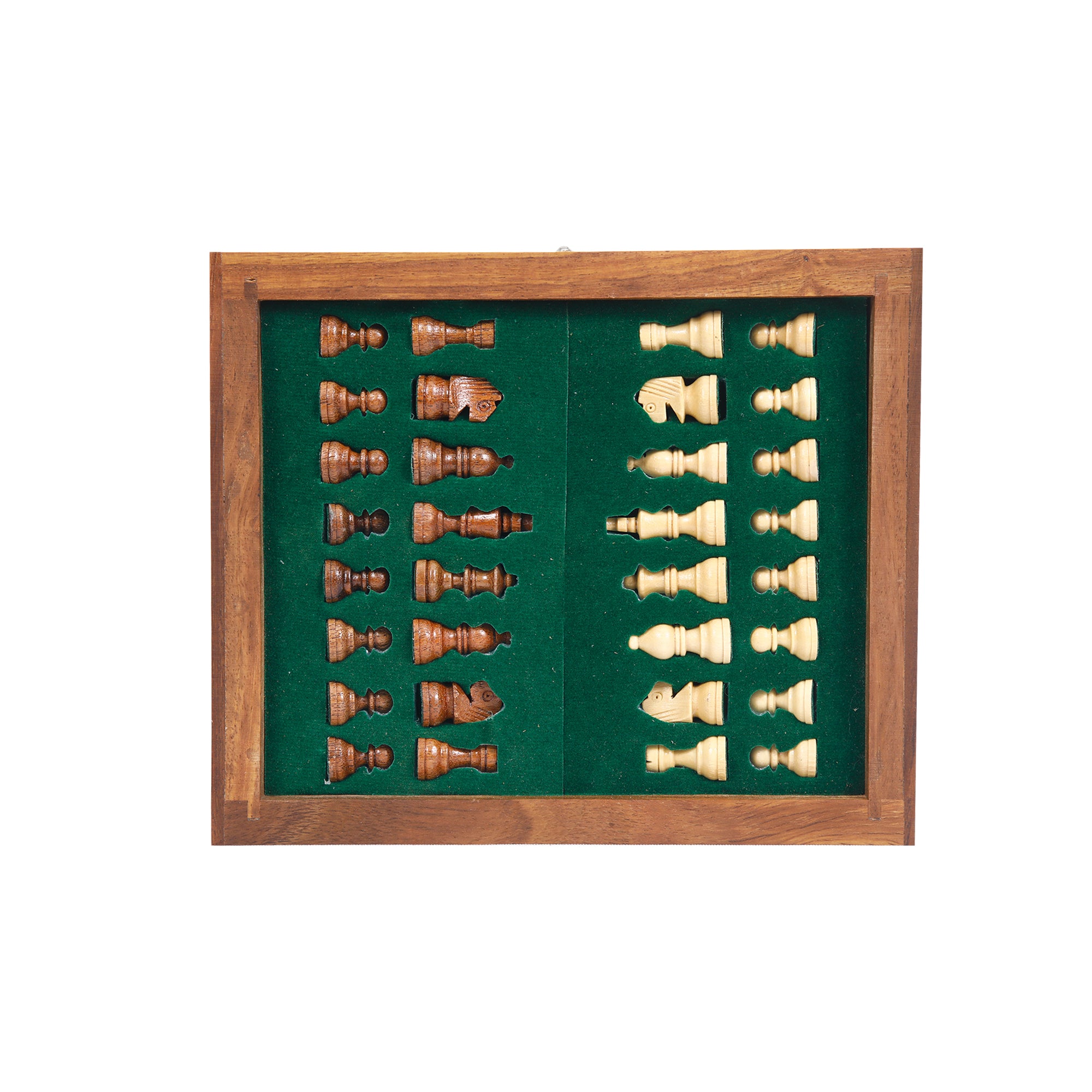 Premium Wooden Handcrafted Foldable Chess Board Set
