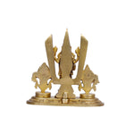 Brass Balaji with shaku and chakra