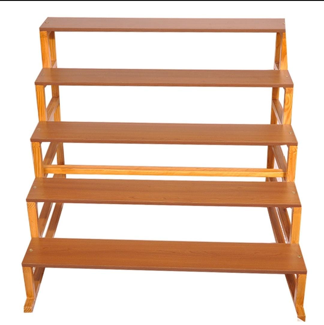 WOODEN GOLU STAND 5 STEPS DETACHABLE
