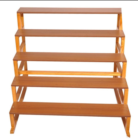 WOODEN GOLU STAND 5 STEPS DETACHABLE