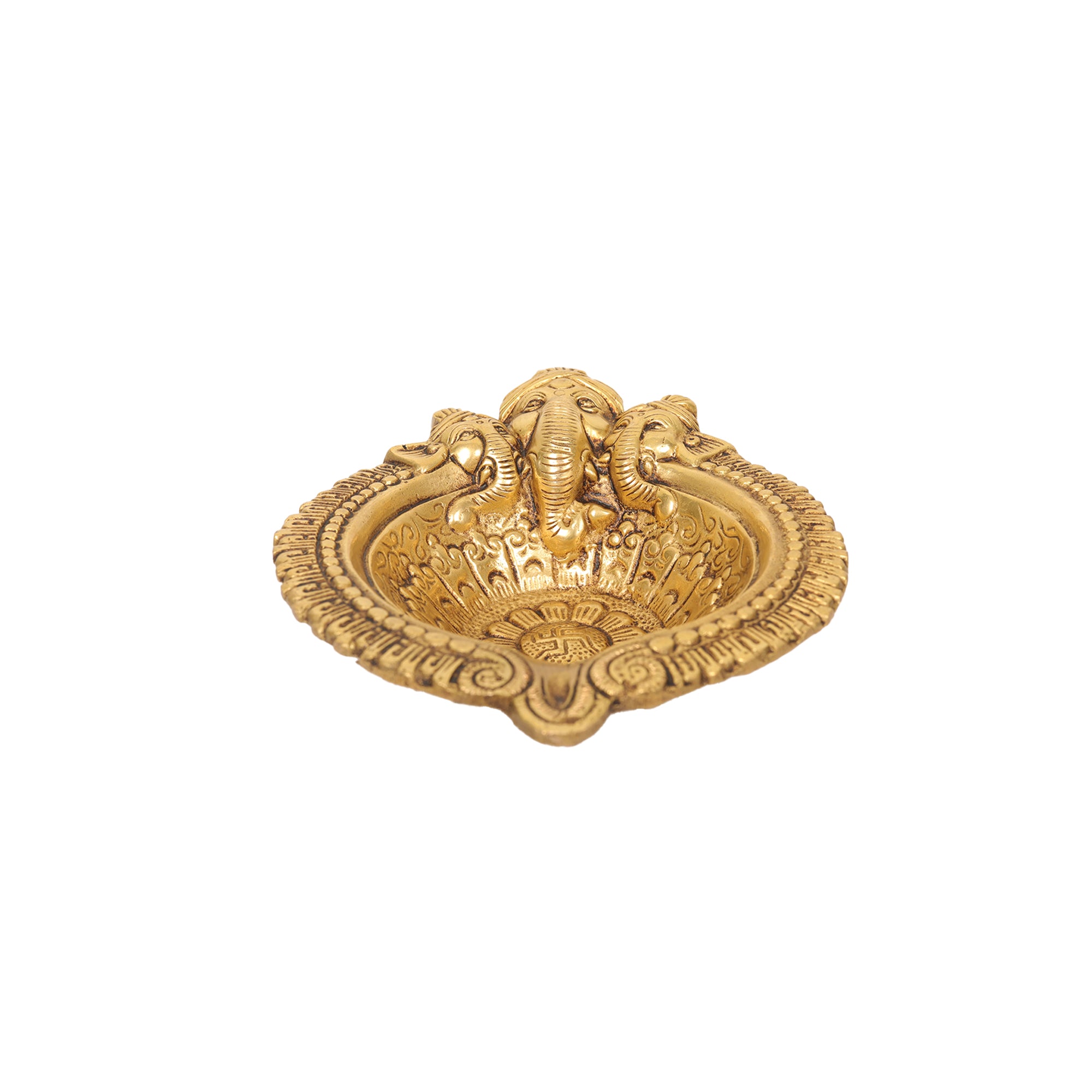 BRASS GANESHA DEEPAK