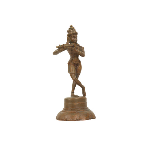 BRONZE FLUET KRISHNA