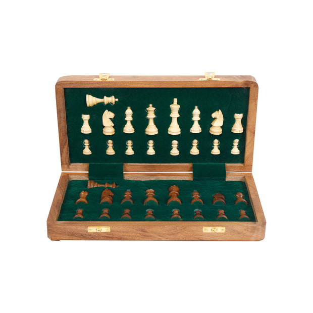Wooden Square Shaped Chess Set