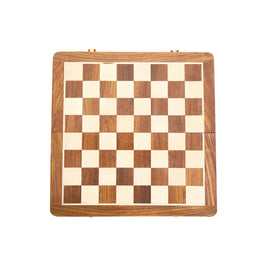 Elegant Wooden Chess Set