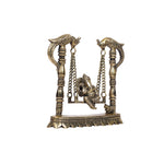 Brass Ganesha Parrot Jhoola