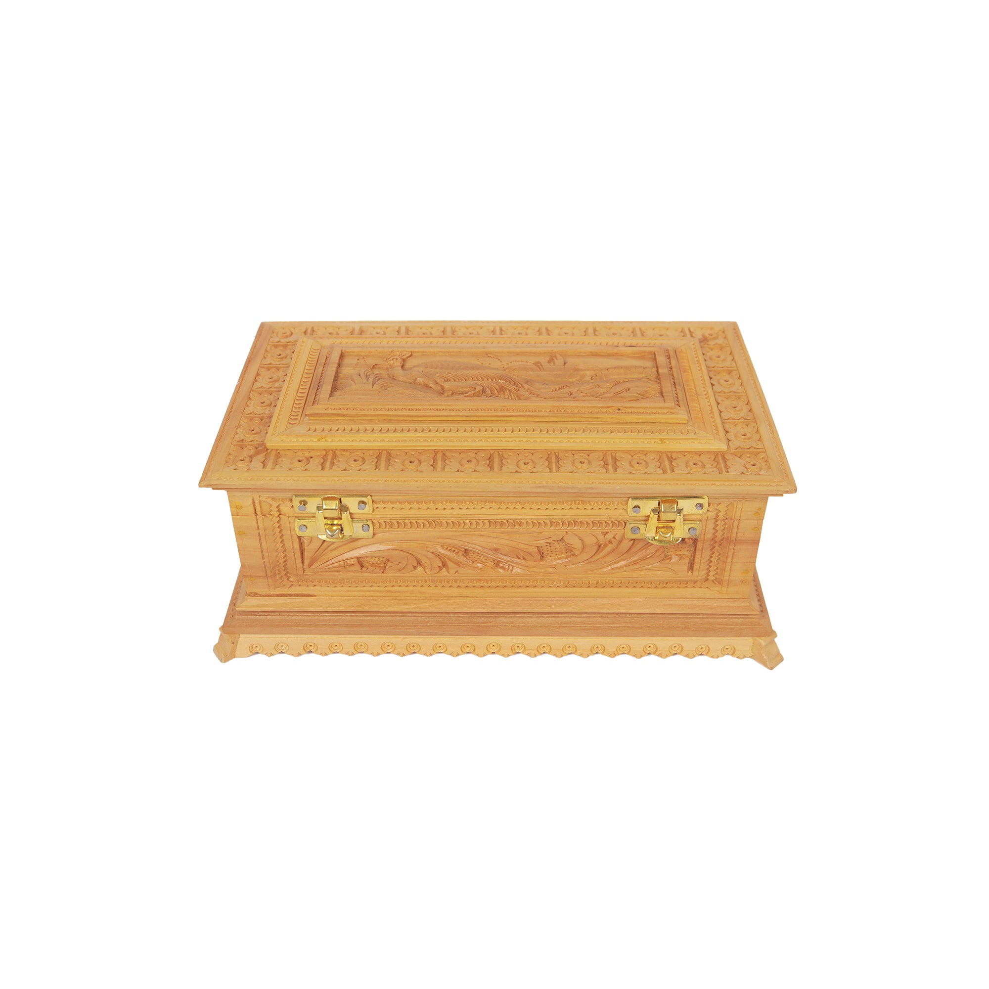Sandal wood handcrafted box