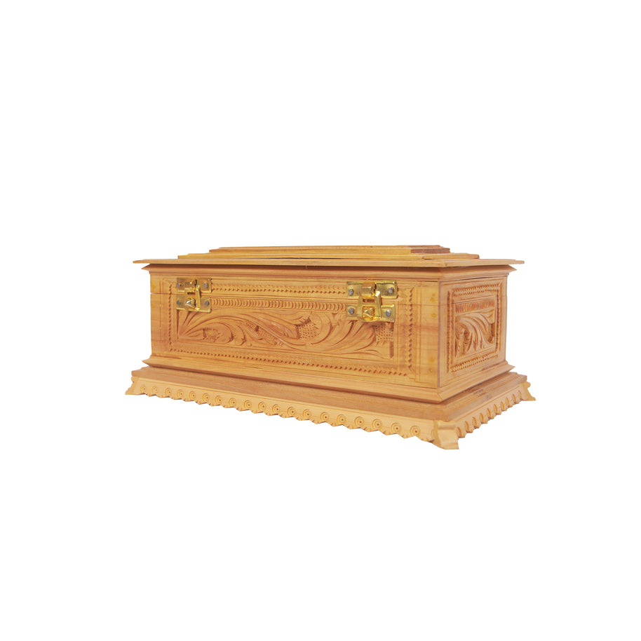 Sandal wood handcrafted box