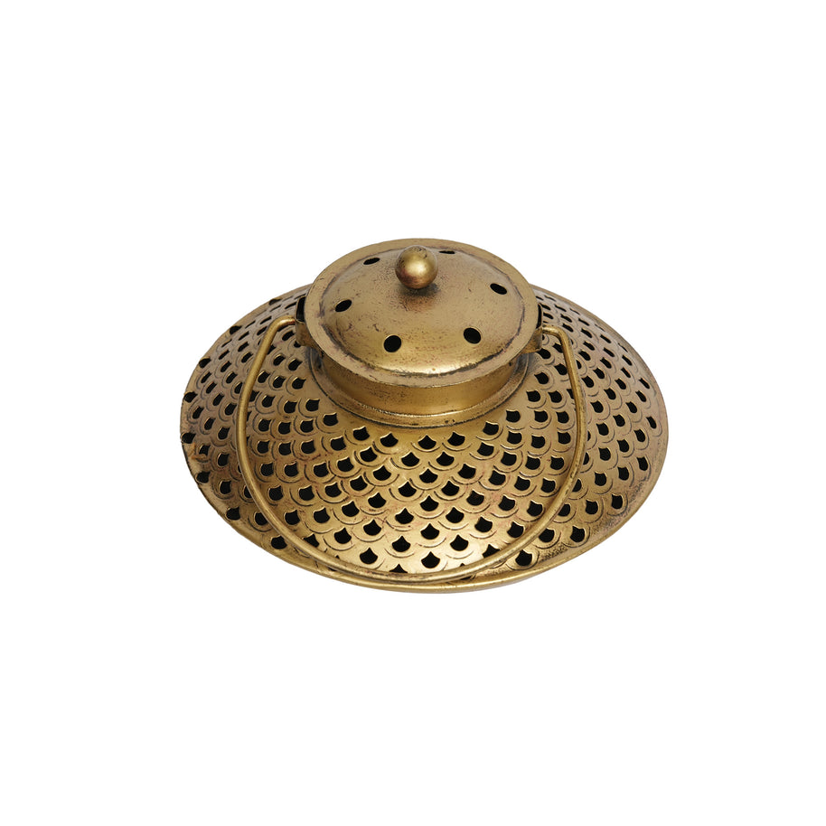 Handcrafted Metal Cutting Diya