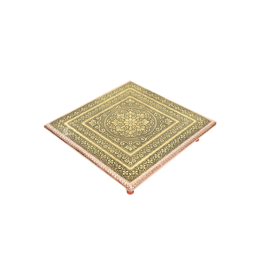 WOODEN BRASS SHEET EMB
