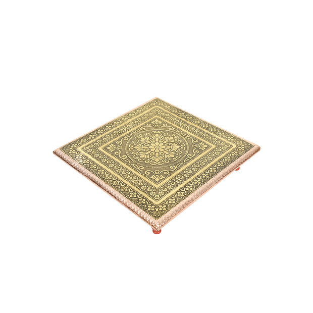 WOODEN BRASS SHEET EMB