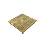 WOODEN BRASS SHEET EMB